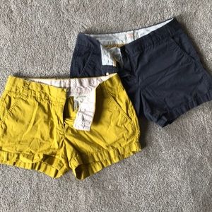 J. crew “broken in chino” shorts